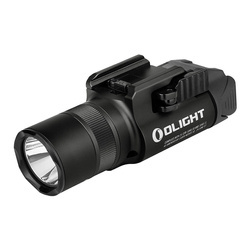 Olight - Latarka taktyczna LED na broń z celownikiem laserowym BALDR Pro R - 1350 lumenów - Zielony laser - Czarna
