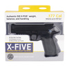 Sig Sauer - Wiatrówka pistolet SIG X-FIVE™ - Blow Back - 4,5 mm - Czarny - AIR-X5-177-BLK