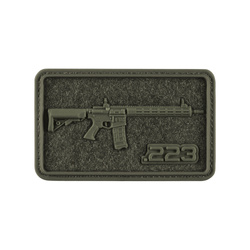 M-Tac - Naszywka AR-15 - PVC - 3D - Zielony - 8160