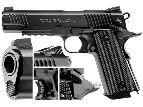 Umarex - Pistolet wiatrówka Colt M45 CQBP Black - 4,5 mm - Czarny - 5.8176