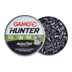 Gamo - Śrut Diabolo AccuTek Hunter - Kaliber 5,5 mm - 250 sztuk - 6320825-AK