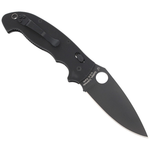 Spyderco - Nóż składany Manix™ 2 XL G-10 Black / Black Blade - C95GPBBK2
