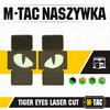 M-Tac - Naszywki odblaskowe Tiger Eyes Laser Cut - Para - Ranger Green - 51140023