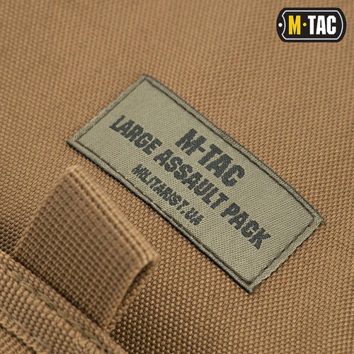 M-Tac - Plecak wojskowy Large Assault Pack Laser Cut - Tan - 10335003