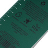 Modestone - Notes wodoodporny - 76 x 130 mm - 50 kartek - Zielony - A13MIL