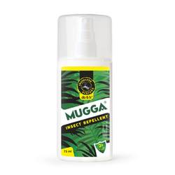 Mugga - Środek na komary - 9,5 proc. DEET - Spray - 75 ml