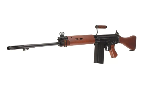 ARES - Replika elektryczna karabinu samopowtarzalnego L1A1 SLR - Czarna - ARE-01-018166