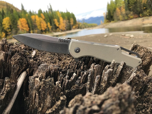 Ka-Bar 7509 - Nóż składany Jarosz Spear Point Flipper