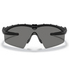 Oakley - Okulary balistyczne Standard Issue M Frame 2.0 Industrial - Matte Black - Szare soczewki - OO9213-03
