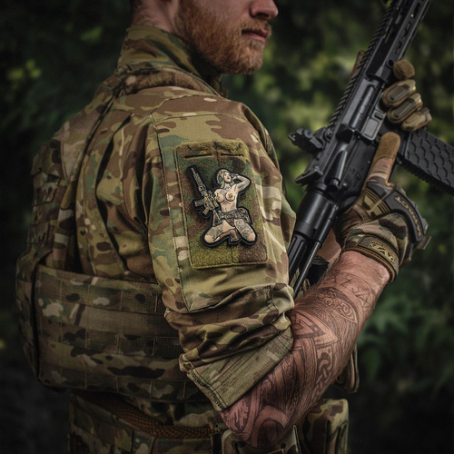 M-Tac - Naszywka Tactical Girl №1 Valkiria - PVC - Pełny kolor - 51116102