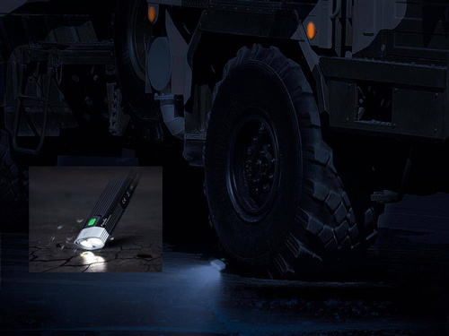 Fenix - Latarka LED rowerowa - 2200 Lumenów - Czarna - BC30 V2.0