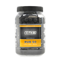 Umarex - Kule gumowe T4E Practice RUB 50 - Kaliber .50 RAM - 100 sztuk - Czarne - 2.4708