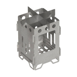 MFH - Kuchenka turystyczna składana ze stali nierdzewnej Hobo - Mała - 33692A