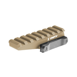 Unity Tactical - Montaż FAST Optic Riser Lower 1/3 - Picatinny - Aluminium - FDE - FST-ORF