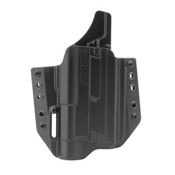 Bravo Concealment - Kabura OWB do pistoletu S&W M&P 2.0 z latarką TLR-1 HL - Prawa - Polimerowa - BC30-1007