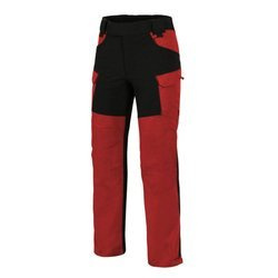 Helikon - Spodnie outdoorowe Hybrid Outback Pants® - DuraCanvas® - Crimson Sky / Czarne - SP-HOP-DC-8301A
