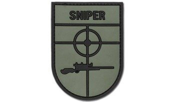 FOSTEX - Naszywka 3D - Sniper - Zielony OD