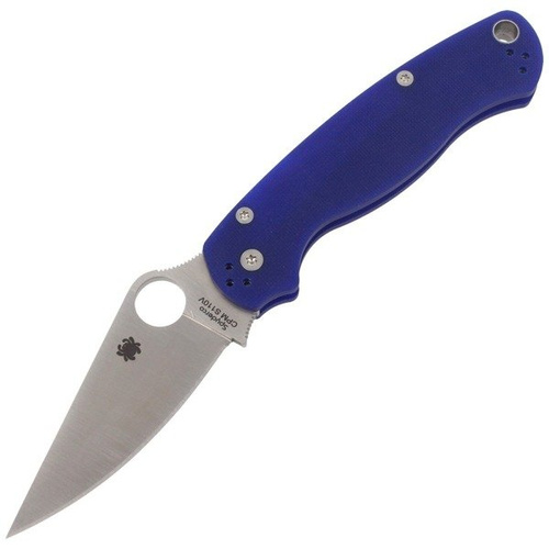 Spyderco - Nóż składany Para Military™ 2 G-10 Dark Blue CPM S110V - C81GPDBL2