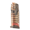 ETS - Magazynek Omega Series do Glock 19/26/49 - 9x19 mm - 15 naboi - Przezroczysty - OMG-GLK-19