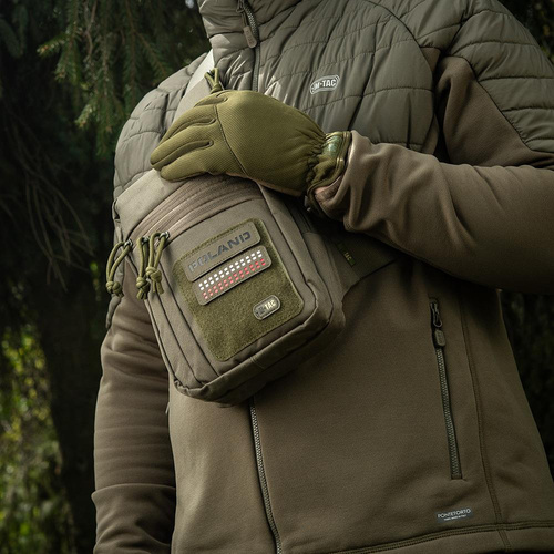 M-Tac - Naszywka Polska - Laser Cut - Ranger Green / Czarny - 51003123