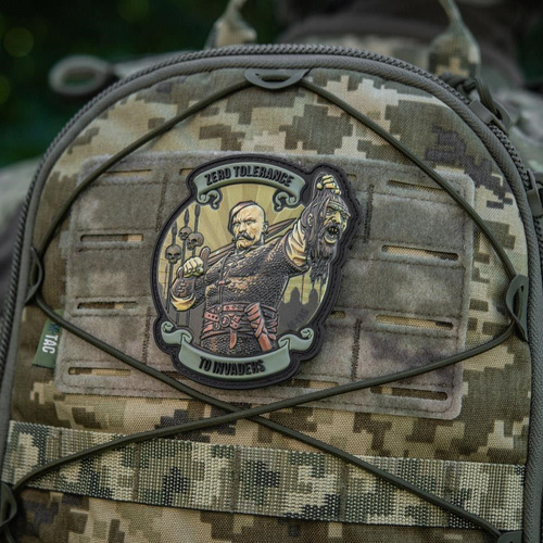 M-Tac - Naszywka Zero Tolerance - PVC - Oliwkowy - 51348043