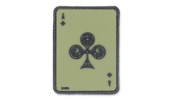 101 Inc. - Naszywka 3D - Ace Of Clubs - Zielony OD