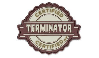 101 Inc. - Naszywka 3D - Terminator - Coyote