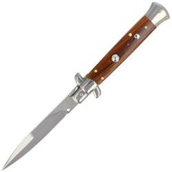 Frank Beltrame - Nóż sprężynowy Bayonet - Cocobolo Wood - 23cm - Brązowy - FB 23/83B