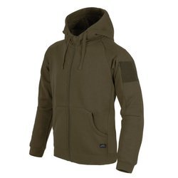 Helikon - Bluza Urban Tactical Hoodie® Lite - FullZip - Zielona- BL-ULF-CB-82