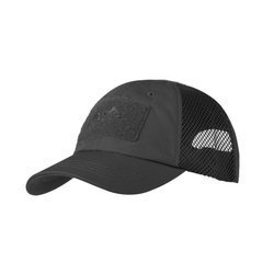 Helikon - Czapka z daszkiem Tactical Vent Cap - PolyCotton Ripstop - Czarna - CZ-BBV-PR-01