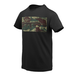 Helikon - Koszulka T-Shirt FN Fal - Bawełna - Czarna / Rhodesian Camo - TS-FNF-CO-011K