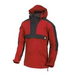 Helikon - Kurtka Anorak Woodsman® - Crimson Sky / Ash Grey - KU-WDN-DC-8385A