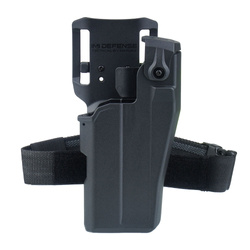 IMI Defense - Kabura zewnętrzna OWB RDL3 Level 3 Light Bearing & Red Dot Sight Holster - Glock - Prawa - Czarna - IMI-RDL3