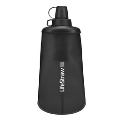 LifeStraw - Butelka składana Peak Squeeze Bottle - 0,65 L - Dark Mountain Gray