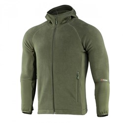 M-Tac - Bluza polarowa Hoodie Polartec Sport - Army Olive  - 70067064