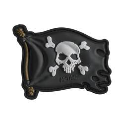 M-Tac - Naszywka Jolly Roger - PVC - Czarny - 51116802