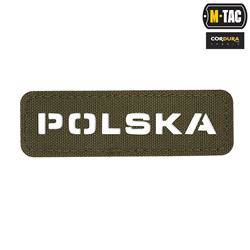 M-Tac - Naszywka Polska 25х80 - Laser Cut - Ranger Green - 51002023