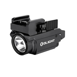 Olight - Latarka taktyczna LED na broń z celownikiem laserowym BALDR Mini - 600 lumenów - Czarna