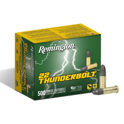 Remington - Amunicja bocznego zapłonu .22LR HV Thunderbolt 40 gr / 2.6 g - 500 sztuk - 21241