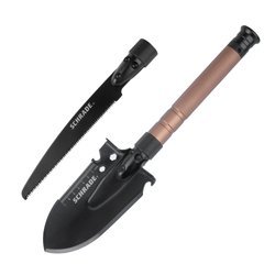 Schrade - Składany zestaw survivalowy Shovel Saw Combo - 10 elementów - 1124292