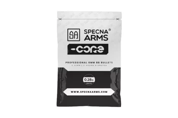 Specna Arms - Kulki do ASG CORE - 0.28 g - 1000 szt. - Białe - SPE-16-021005