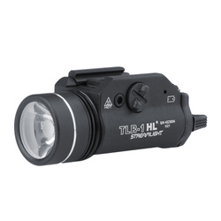 Streamlight - Latarka taktyczna LED na broń TLR-1 HL - 1000 lumenów - Picatinny - Czarna - L-69260