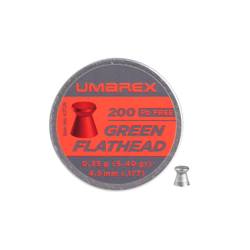 Umarex - Śrut do wiatrówki Green Flathead 4,5 mm 200 szt. - 4.1709