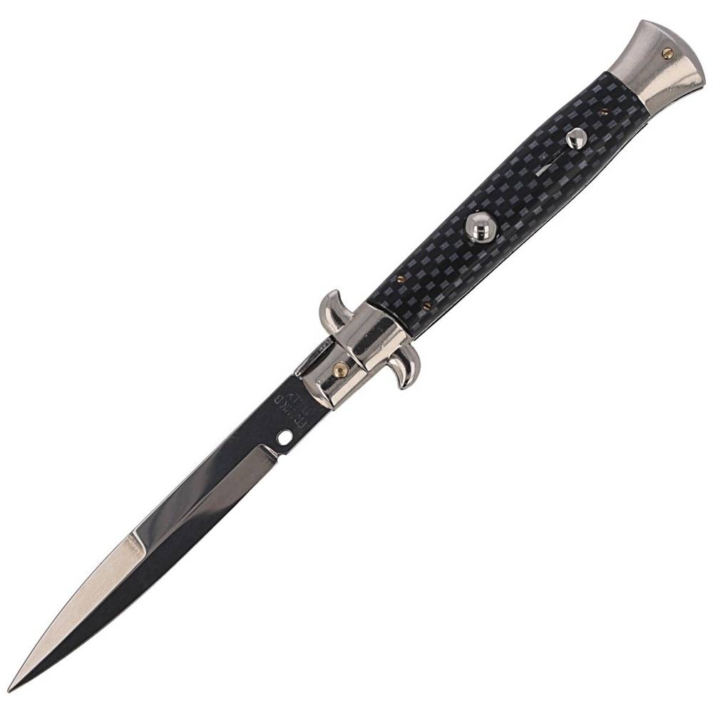 Nóż Sprężynowy Frank Beltrame Stiletto Carbon Fiber Bayonet FB 23/37CFB