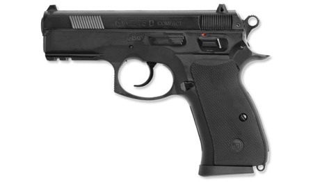 ASG - Replika pistoletu CZ 75D Compact - Sprężynowy - 15698 - Pistolety sprężynowe ASG