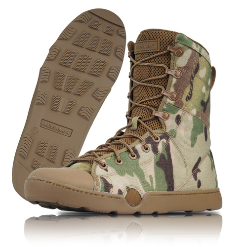 Altama - Trampki taktyczne Maritime Assault - Wysokie - MultiCam - 336000 - Buty Altama