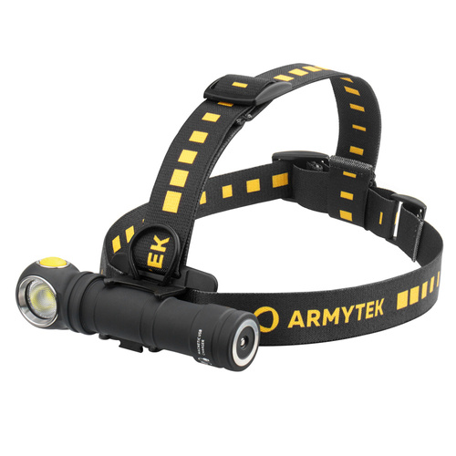 Armytek - Latarka czołowa Wizard C2 Pro Max LR - Ładowarka magnetyczna - 4150 lm - 21700 - Czarny - F06702C - Latarki LED