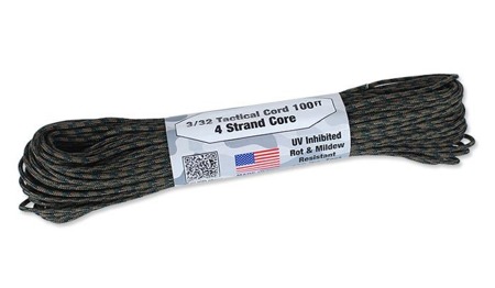 Atwood Rope MFG - Tactical Cord 3/32 - 2,2 mm - Woodland - 30,48m - Paracord