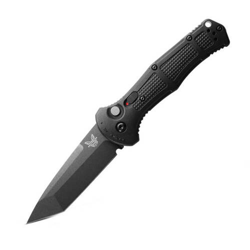 Benchmade - Nóż EDC Claymore - Automatyczny - Czarny - 9071BK - Noże sprężynowe