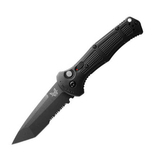 Benchmade - Nóż EDC Claymore - Automatyczny - Czarny - 9071SBK - Noże sprężynowe